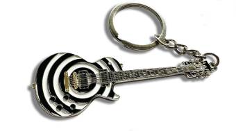 Zakk Wylde (Ozzy Osbourne) Replica Guitar Keyring